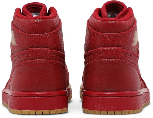 (Women) Air Jordan 1 Retro High PRM 'Dipped Toe Red' AH7389-607 Details for (Women) Air Jordan 1 Retro High PRM 'Dipped Toe Red' AH7389-607