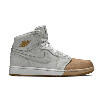 (W) Jordan 1 Retro High PRM 'Dipped Toe White'