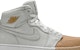 Kasut Air Jordan 1 Retro High PRM 'Dipped Toe White' untuk Wanita AH7389-107