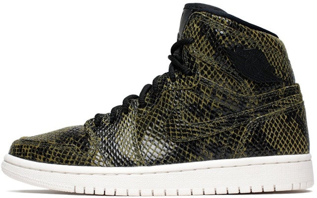 (女款)Air Jordan 1 Retro High PRM '橄欖綠蛇皮' AH7389-302 Buy (女款)Air Jordan 1 Retro High PRM '橄欖綠蛇皮' AH7389-302