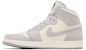 (Wanita) Air Jordan 1 Retro High PRM 'Pale Ivory' AH7389-101
