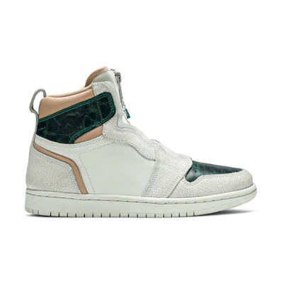(W) Jordan 1 Retro High Zip 'Mystic Green'