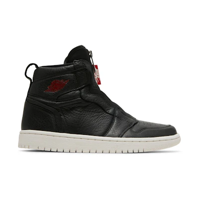 (W) Jordan 1 Retro High Zip Black Gym Red Phantom