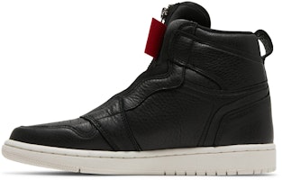 (Wanita) Air Jordan 1 Retro High Zip Hitam Merah Gym Phantom AT0575-006 Lookbook (Wanita) Air Jordan 1 Retro High Zip Hitam Merah Gym Phantom AT0575-006