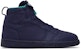(Wanita) Air Jordan 1 Retro High Zip Hitam Biru AQ3742-403