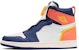 (Wanita) Air Jordan 1 Retro High Zip Blue Void Turf Orange AQ3742-100
