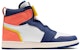 (Wanita) Air Jordan 1 Retro High Zip Blue Void Turf Orange AQ3742-100