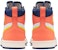 (Wanita) Air Jordan 1 Retro High Zip Blue Void Turf Orange AQ3742-100