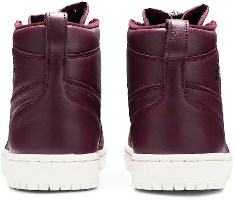 (Women) Air Jordan 1 Retro High Zip Bordeaux AT0575-600 Details for (Women) Air Jordan 1 Retro High Zip Bordeaux AT0575-600