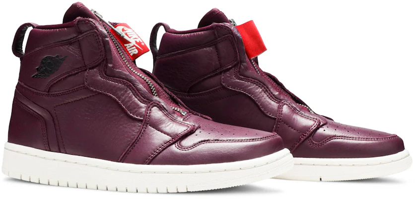 (Women) Air Jordan 1 Retro High Zip Bordeaux AT0575-600 Cheap (Women) Air Jordan 1 Retro High Zip Bordeaux AT0575-600