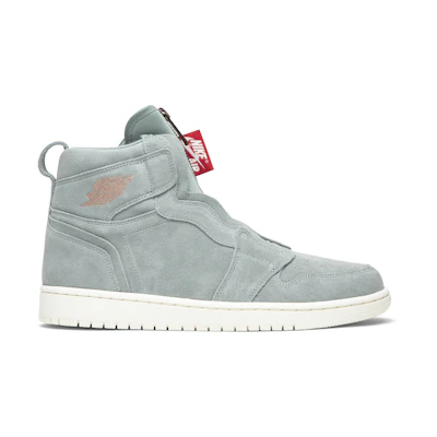 (W) Jordan 1 Retro High Zip Mica Green