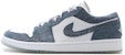 (W) Air Jordan 1 Retro Low 'Denim' Lelaki 315921-141