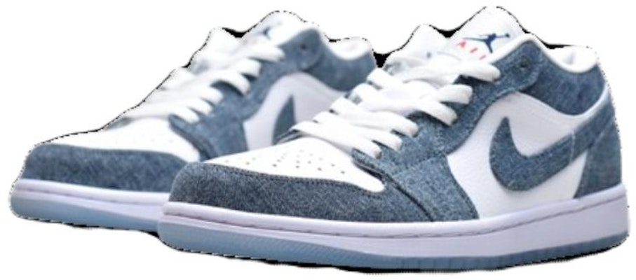 (Women) Air Jordan 1 Retro Low 'Denim' 315921-141 Lookbook (Women) Air Jordan 1 Retro Low 'Denim' 315921-141
