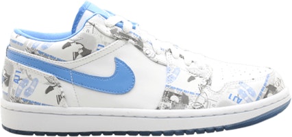 (Women) Air Jordan 1 Retro Low 'University Blue' 316297-141 (Women) Air Jordan 1 Retro Low 'University Blue' 316297-141