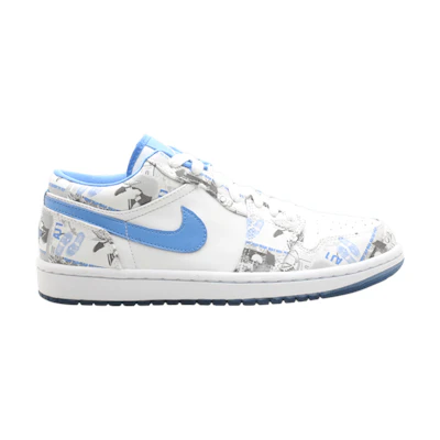 (W) Jordan 1 Retro Low 'University Blue'