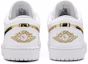Details for (W) Air Jordan 1 Retro Low 'Putih Emas Metalik' CZ4776-100