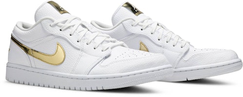 (W) エアジョーダン1 レトロ ロー "ホワイト/メタリックゴールド" CZ4776-100 Cheap (W) エアジョーダン1 レトロ ロー "ホワイト/メタリックゴールド" CZ4776-100