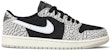 (W) Air Jordan 1 Retro Low OG 'Hitam Simen' CZ0775-001