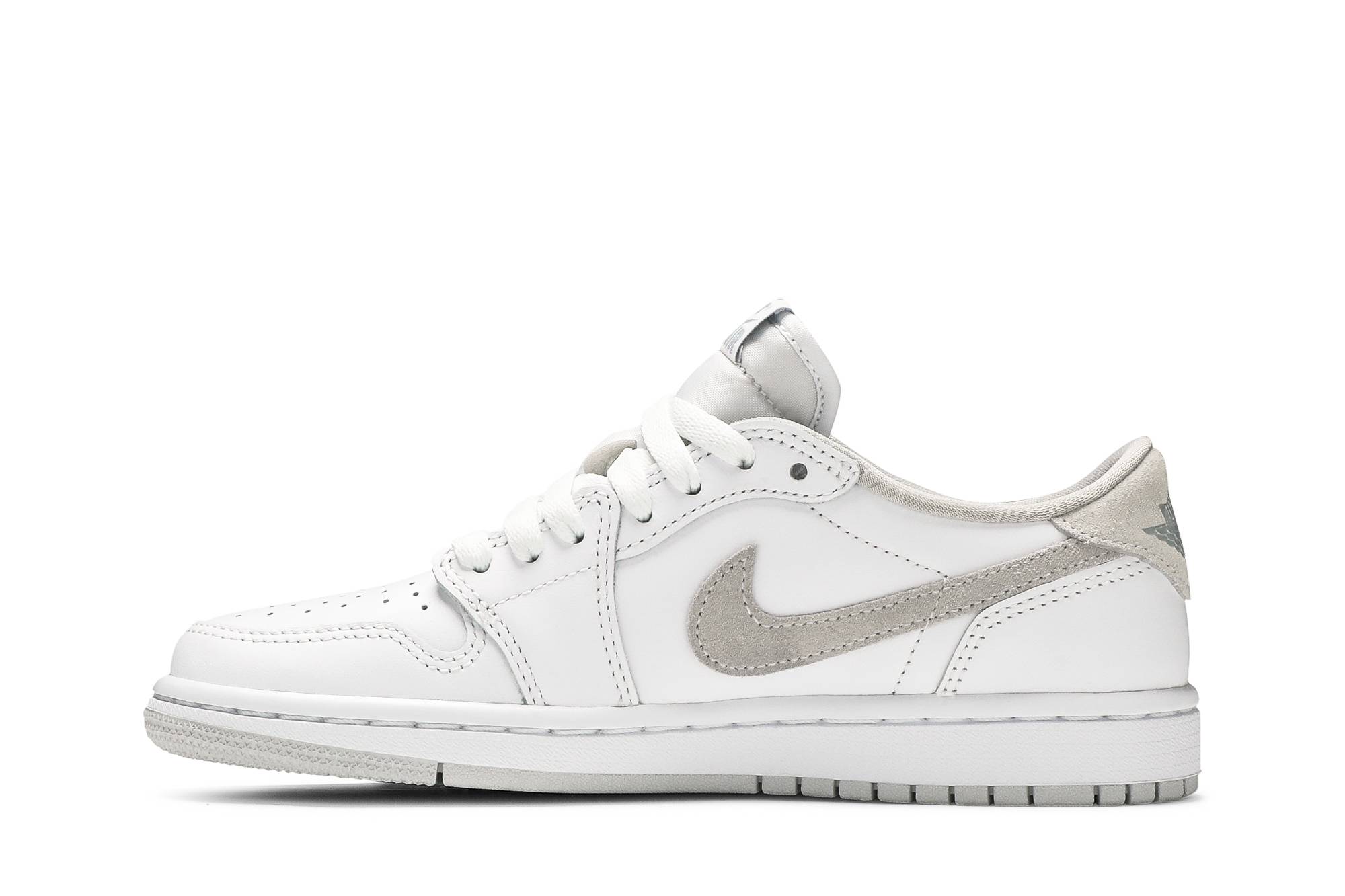 (Women) Air Jordan 1 Retro Low OG 'Neutral Grey' 2021 CZ0775-100 - Image 3