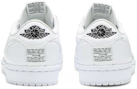 (W) Air Jordan 1 Retro Low Slip 'Blanco' AV3918-100 Details for (W) Air Jordan 1 Retro Low Slip 'Blanco' AV3918-100