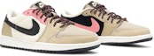 Cheap (Wanita) Air Jordan 1 Retro Low Utility Pack AQ0828-200