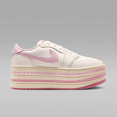 Lookbook (W) Air Jordan 1 三层米白/米色/冰冷胭脂红 HV8288-101