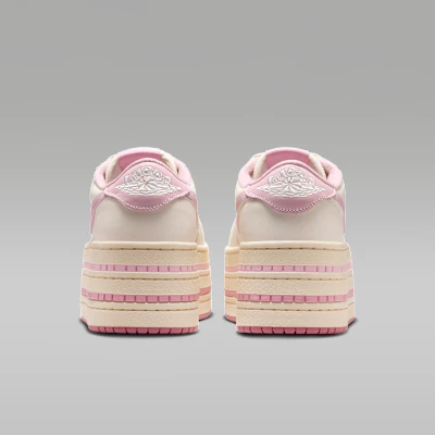 (W) Air Jordan 1 三层米白/米色/冰冷胭脂红 HV8288-101 Details for (W) Air Jordan 1 三层米白/米色/冰冷胭脂红 HV8288-101