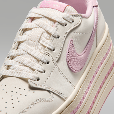 Sizing (W) Air Jordan 1 三层米白/米色/冰冷胭脂红 HV8288-101