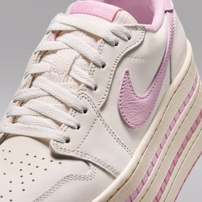 (W) Air Jordan 1 三层米白/米色/冰冷胭脂红 HV8288-101 Sizing (W) Air Jordan 1 三层米白/米色/冰冷胭脂红 HV8288-101