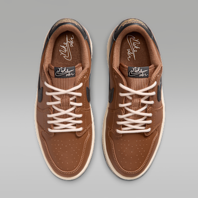 Purchase (W) Air Jordan 1 Triple Stack SE Coklat British Emas Metalik IV5086-200
