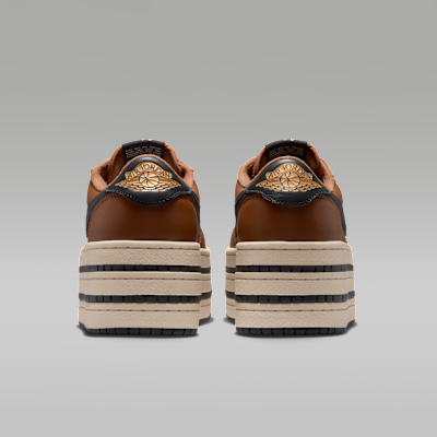 Sizing (W) Air Jordan 1 Triple Stack SE Coklat British Emas Metalik IV5086-200