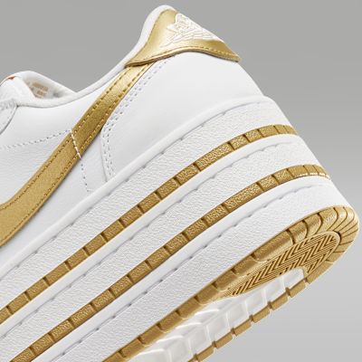 Cheap (W) Air Jordan 1 三層 SE 白/金屬金/白 IV5090-100