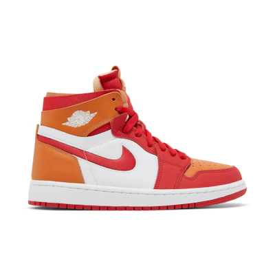 (W) Jordan 1 Zoom Air CMFT 'Fire Red Hot Curry'