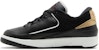 (W) Air Jordan 2 Retro Rendah 'Hitam Emas Metalik' DX4401-001