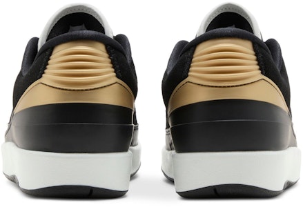 (W) Air Jordan 2 Retro Low 'Hitam Emas Metalik' DX4401-001 Details for (W) Air Jordan 2 Retro Low 'Hitam Emas Metalik' DX4401-001