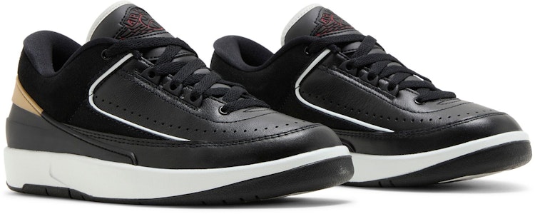 (W) Air Jordan 2 Retro Low 'Hitam Emas Metalik' DX4401-001 Cheap (W) Air Jordan 2 Retro Low 'Hitam Emas Metalik' DX4401-001