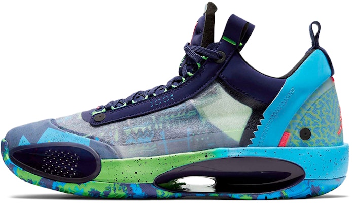 (Women) Air Jordan 34 Low PF Regency Purple 'Blue Green' CZ7746-500 Buy (Women) Air Jordan 34 Low PF Regency Purple 'Blue Green' CZ7746-500