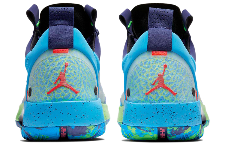 Purchase (W) Air Jordan 34 Low PF Regency Purple ''Blau Grün''. CZ7746-500