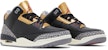 (W) Air Jordan 3 'Hitam Emas' CK9246-067