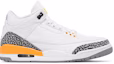 Buy (W) Air Jordan 3 Retro 'Laser Orange' Lelaki Wanita Sneaker Orkid Klasik. CK9246-108