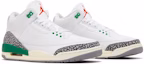 Cheap (W) Air Jordan 3 Retro 'Lucky Green' Lelaki CK9246-136