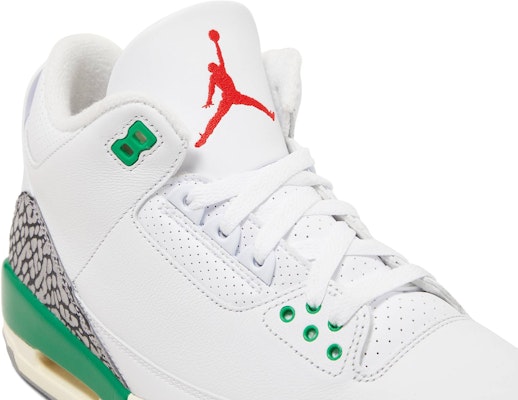 (Women) Air Jordan 3 Retro 'Lucky Green' CK9246-136 1