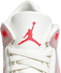 (W) Air Jordan 3 Retro 'Rust Pink' Merah Muda Berkarat CK9246-600 2