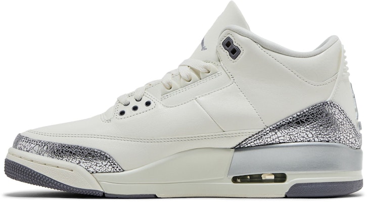 (女性)Air Jordan 3 復刻版 'Sail Cement Grey' CK9246-100 Lookbook (女性)Air Jordan 3 復刻版 'Sail Cement Grey' CK9246-100