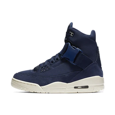 (W) Jordan 3 Retro Explorer XX Midnight Navy Light Cream