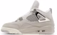 (W) Air Jordan 4 'Light Iron Ore' Lelaki/Perempuan Sneakers AQ9129-001