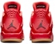 Purchase (W) Air Jordan 4 Retro 'Fire Red Scratch Off' Lelaki Wanita Sneakers AV3914-600(YS)