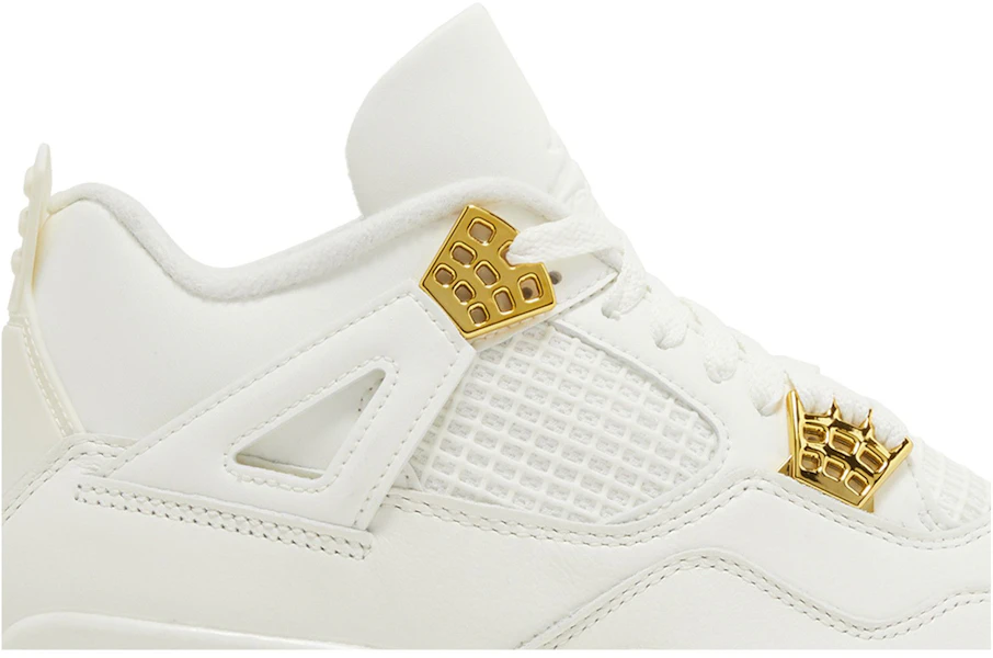 (Women) Air Jordan 4 Retro 'Metallic Gold' AQ9129-170 Lookbook (Women) Air Jordan 4 Retro 'Metallic Gold' AQ9129-170