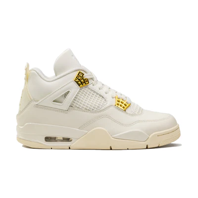 (W) Jordan 4 Retro 'Metallic Gold'