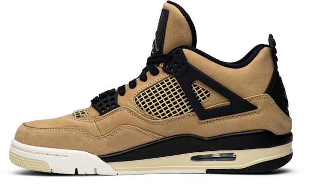 (Women) Air Jordan 4 Retro 'Mushroom' AQ9129-200 Lookbook (Women) Air Jordan 4 Retro 'Mushroom' AQ9129-200